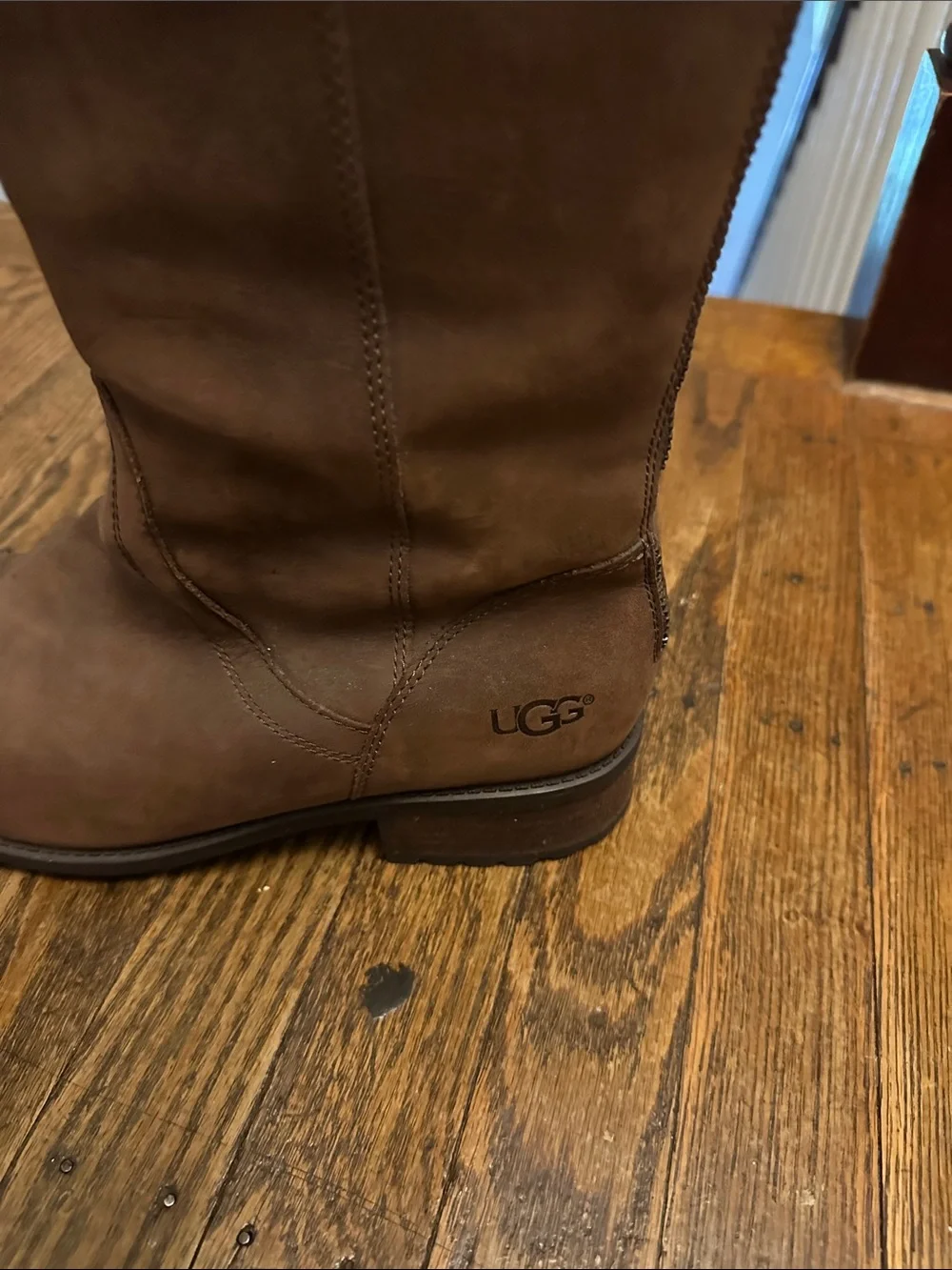 UGG Tall Brown Suede Over-the-Knee Boots